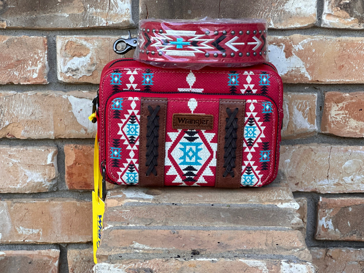 Wrangler Red Crossbody