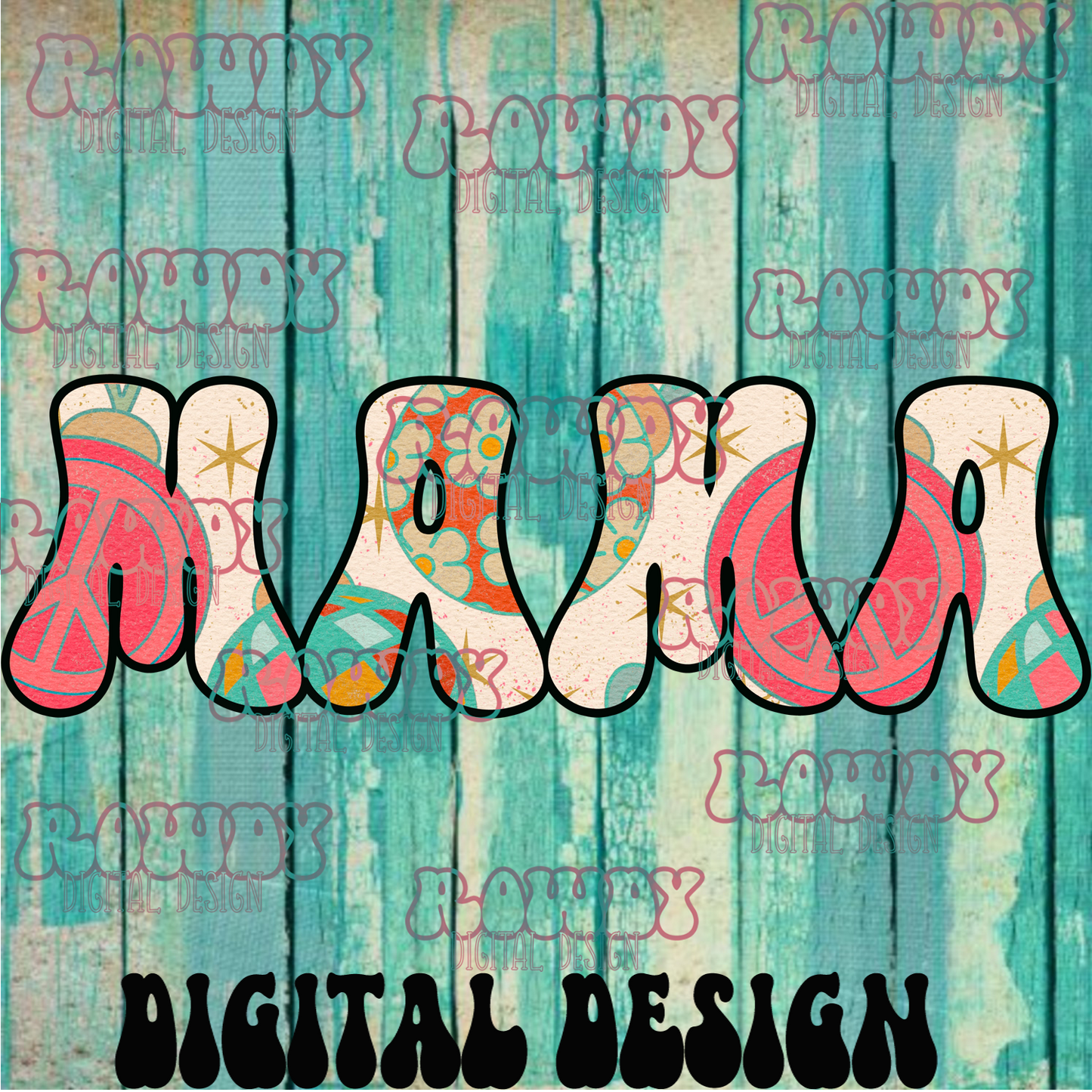 Ornament Mama Digital Design
