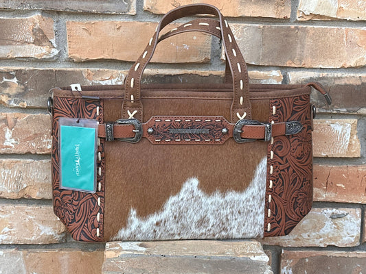 Montana West cowhide tote