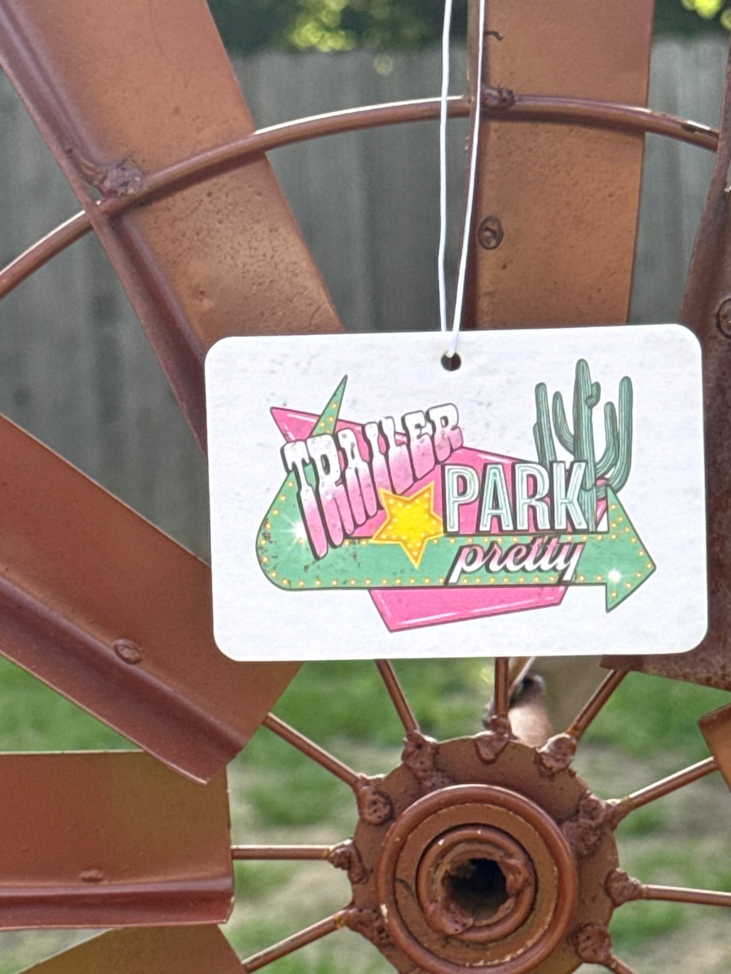 Trailer Park Pretty air freshener