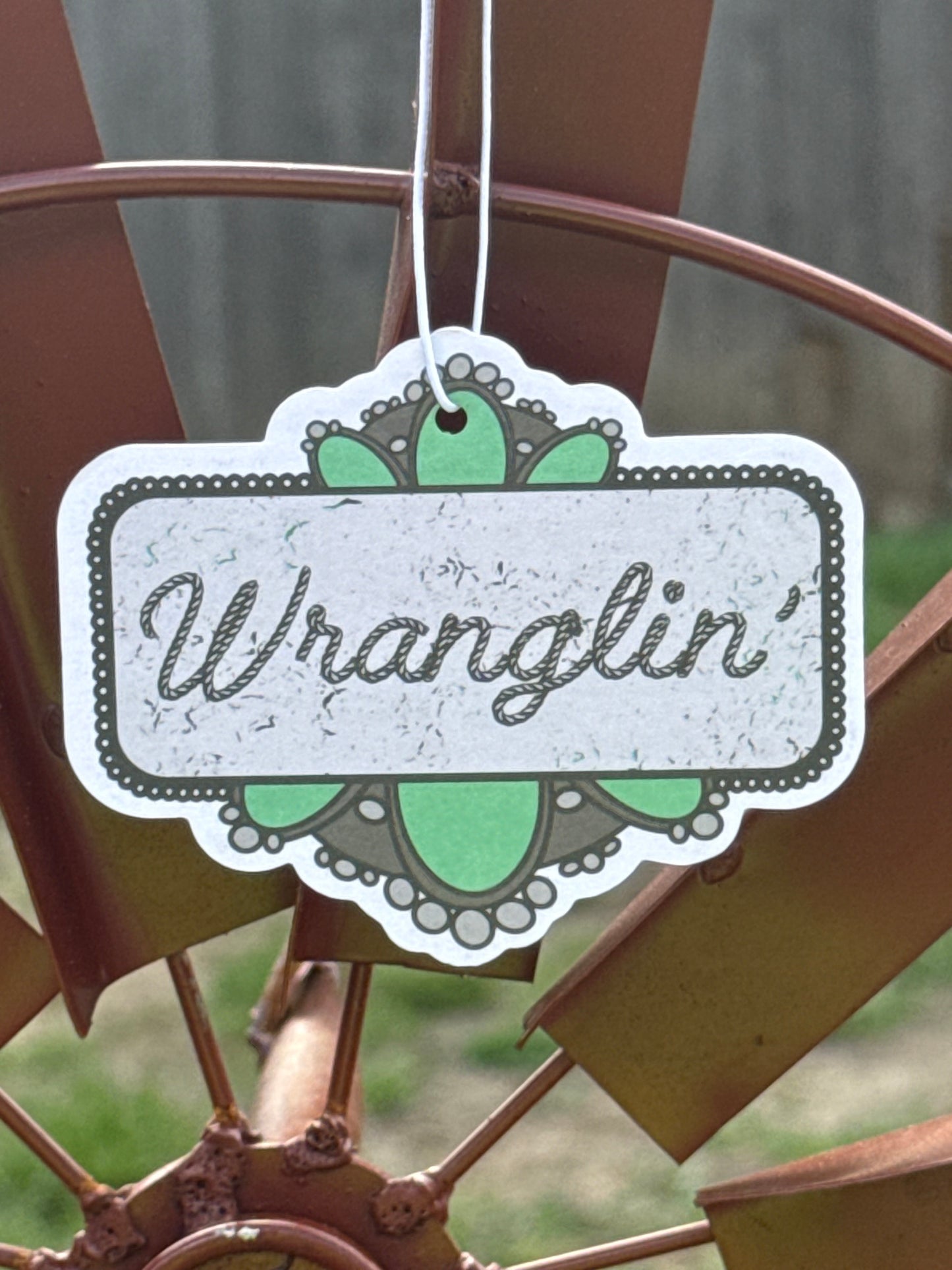 Wranglin air freshener
