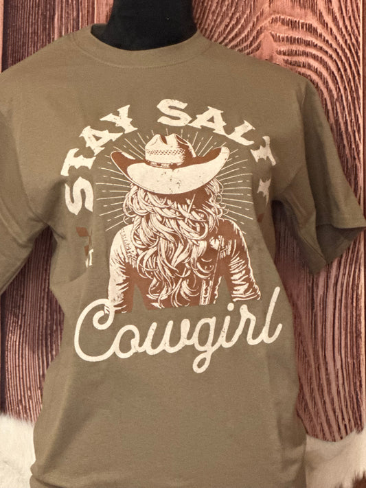 Salty cowgirl Tee