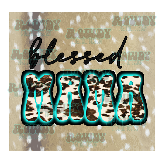 Blessed Mama Digital Design
