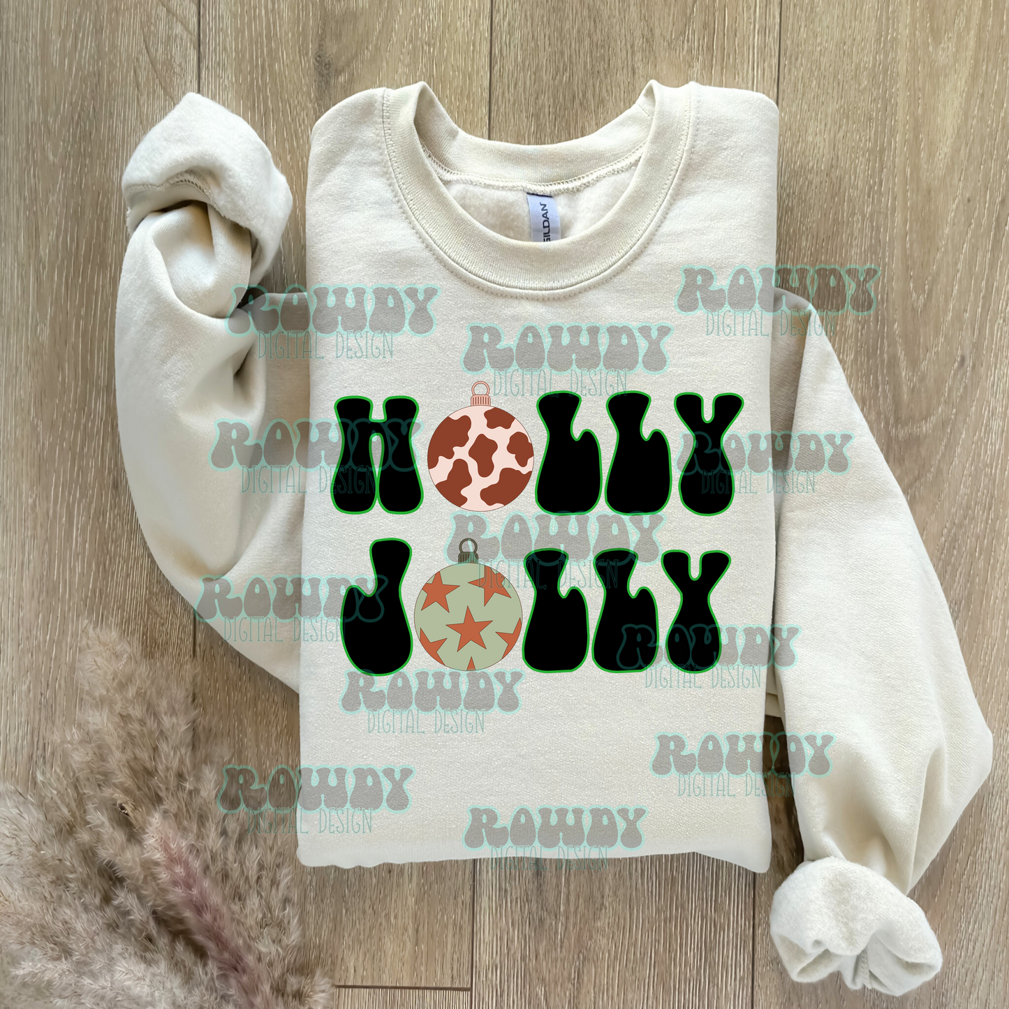 Holly Jolly Digital Design