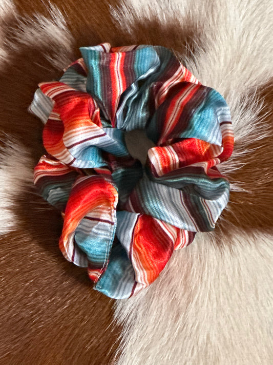 Serape scrunchie